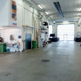 Hager Internationale Transporte - Werkstatt