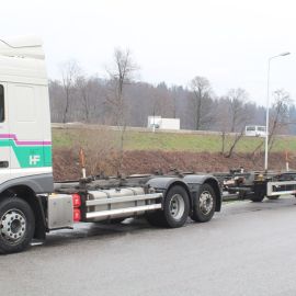 Hager Internationale Transporte - Wechselbrückenfahrzeug